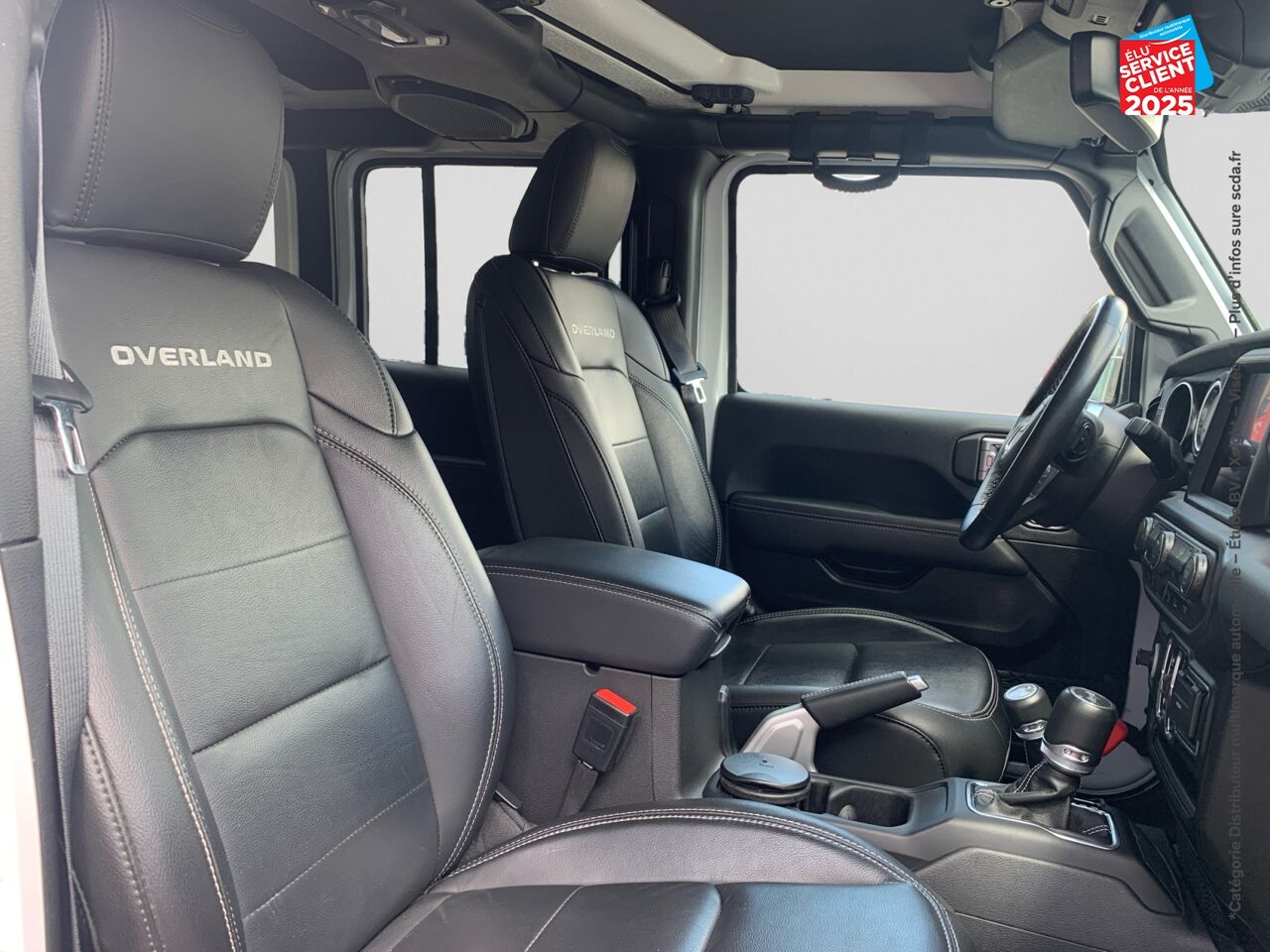 Véhicule d'occasion JEEP WRANGLER UNLIMITED 2.0 T 380CH 4XE OVERLAND COMMAND-TRAC MY22 chez Renault Saint-Louis