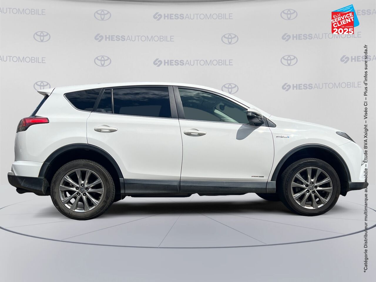 Véhicule d'occasion TOYOTA RAV4 197 HYBRIDE DYNAMIC 2WD CVT CAMERA chez Renault Colmar
