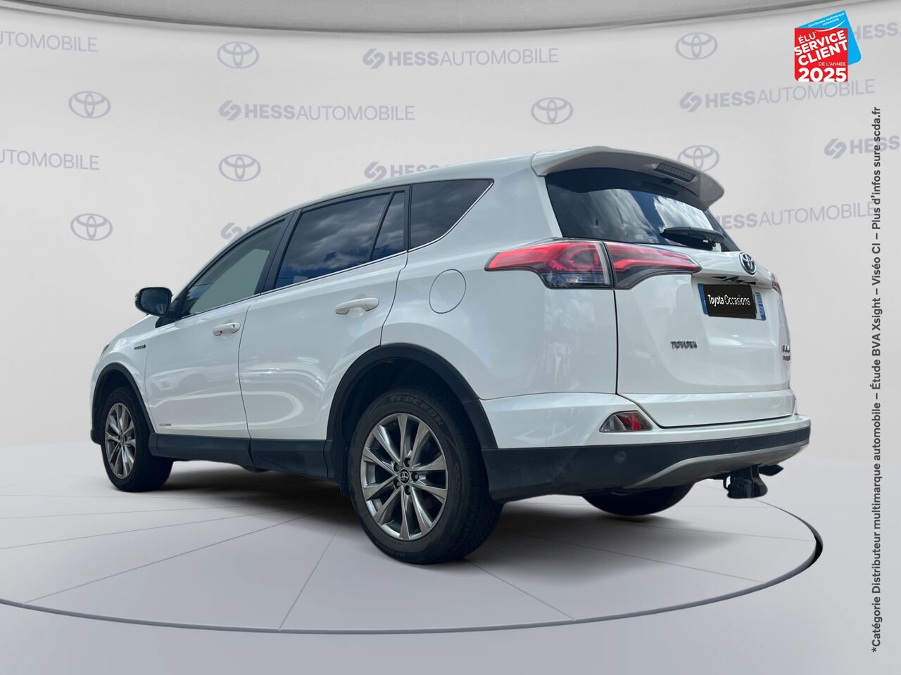Véhicule d'occasion TOYOTA RAV4 197 HYBRIDE DYNAMIC 2WD CVT CAMERA chez Renault Colmar