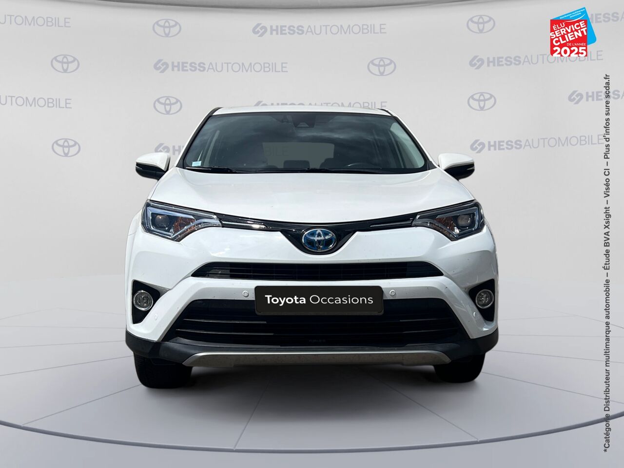 Véhicule d'occasion TOYOTA RAV4 197 HYBRIDE DYNAMIC 2WD CVT CAMERA chez Renault Colmar