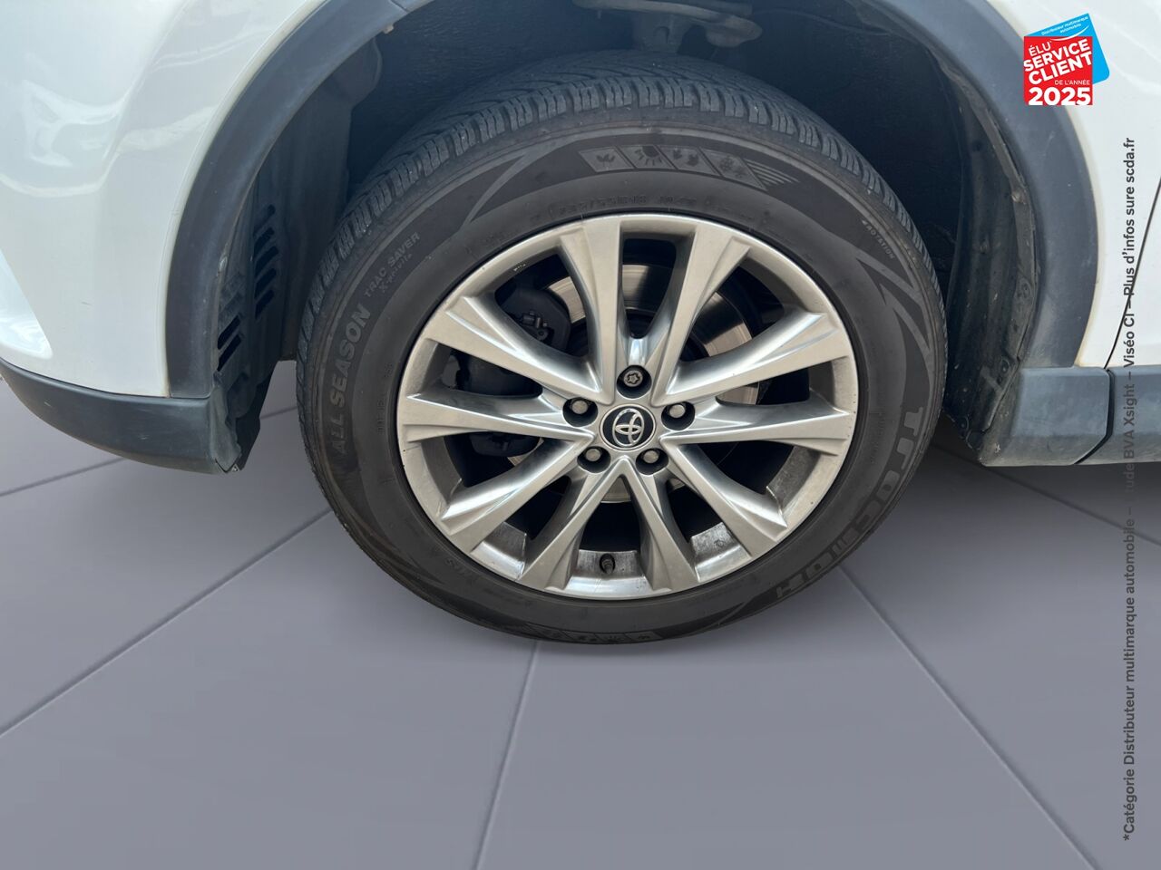Véhicule d'occasion TOYOTA RAV4 197 HYBRIDE DYNAMIC 2WD CVT CAMERA chez Renault Colmar