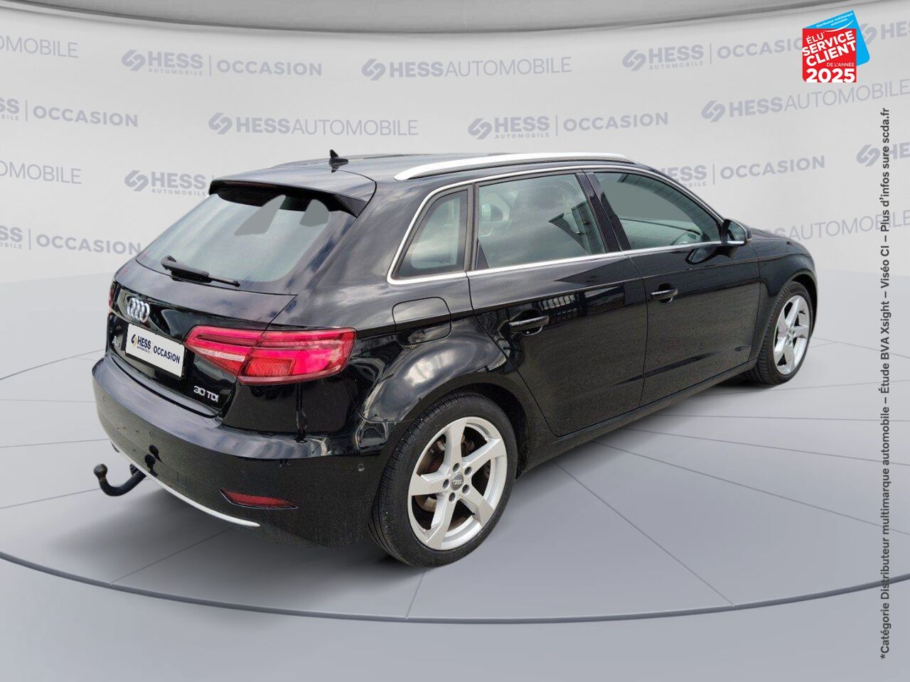 Véhicule d'occasion AUDI A3 SPORTBACK 30 TDI 116CH SPORT S TRONIC 7 EURO6D-T RADAR AV/AR ATTELAGE chez Nissan Beaune