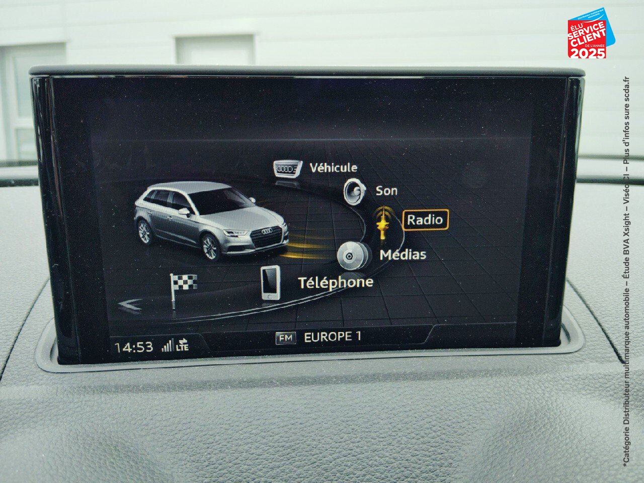 Véhicule d'occasion AUDI A3 SPORTBACK 30 TDI 116CH SPORT S TRONIC 7 EURO6D-T RADAR AV/AR ATTELAGE chez Nissan Beaune