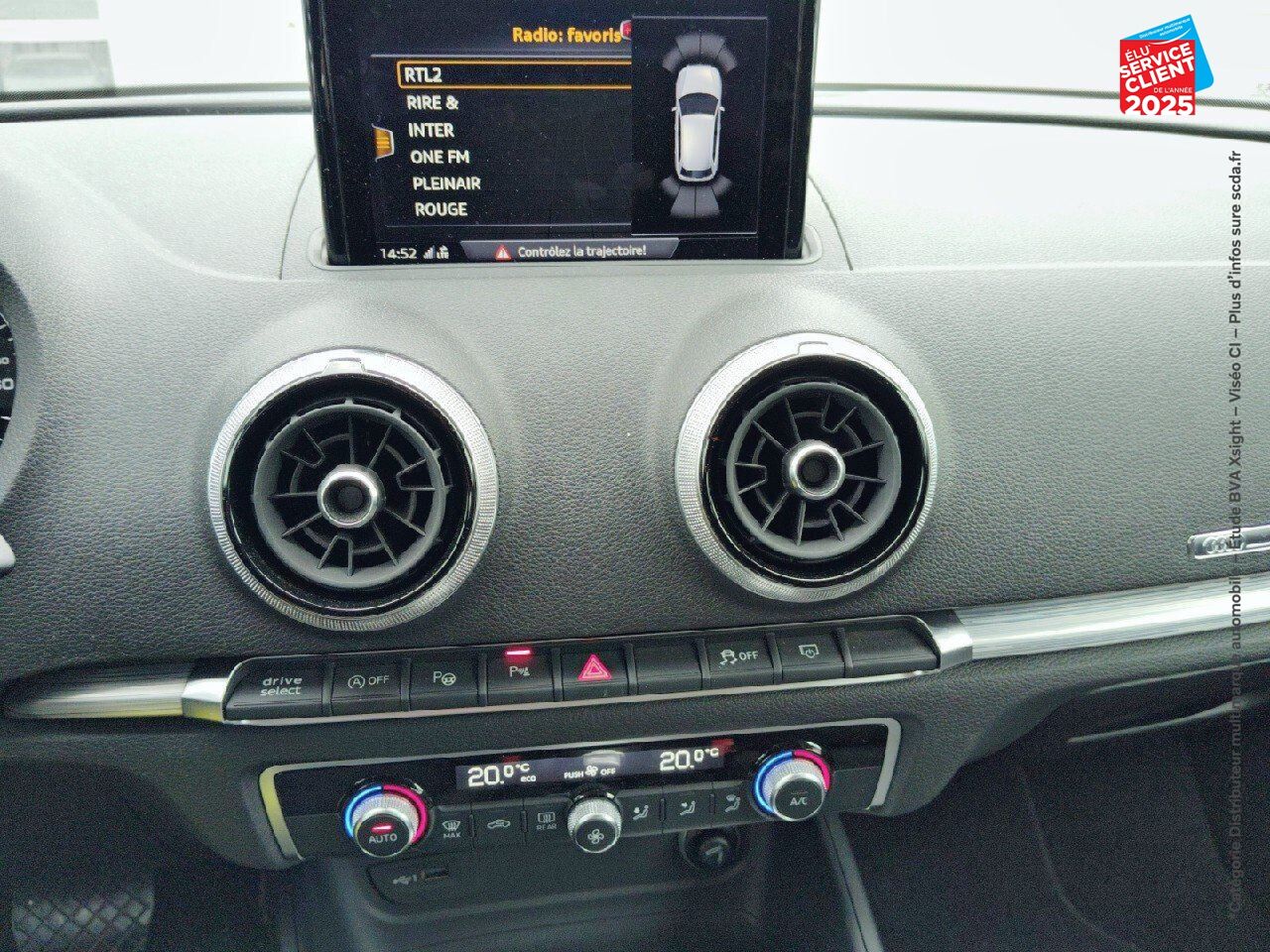 Véhicule d'occasion AUDI A3 SPORTBACK 30 TDI 116CH SPORT S TRONIC 7 EURO6D-T RADAR AV/AR ATTELAGE chez Nissan Beaune