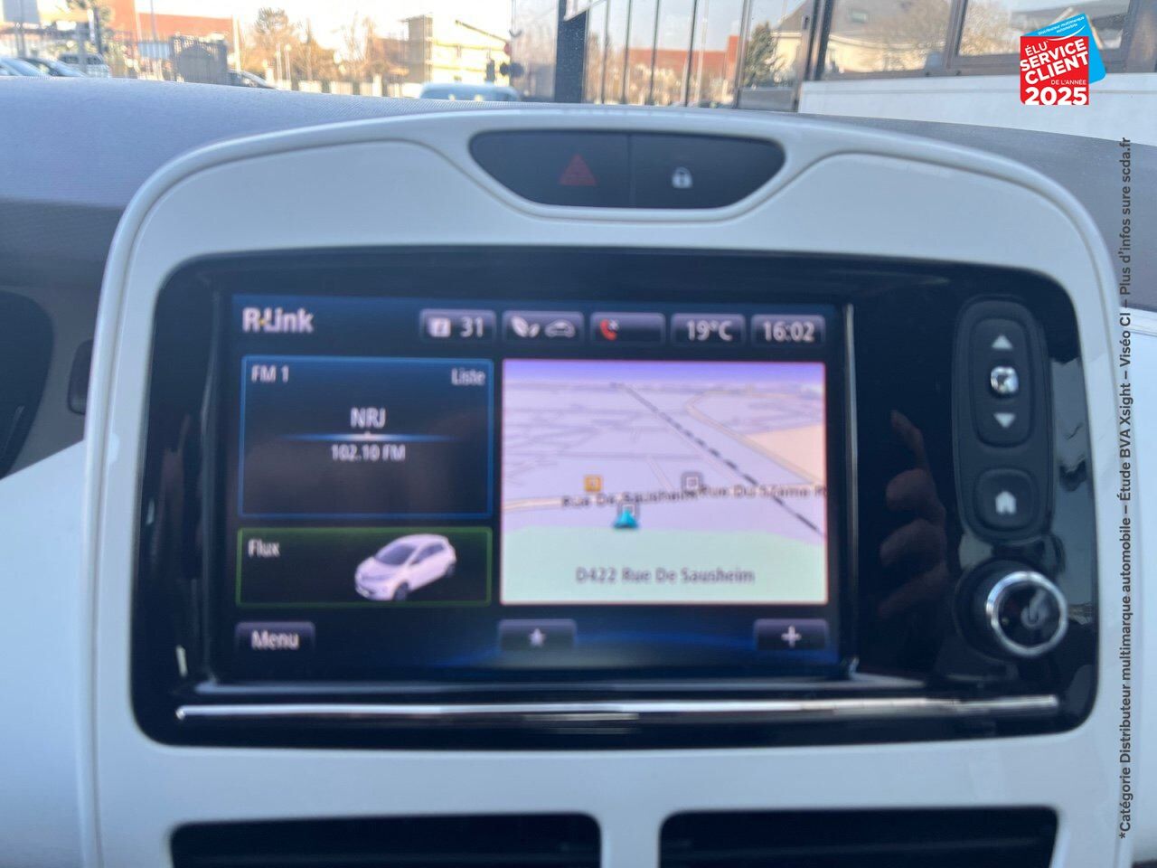 Véhicule d'occasion RENAULT ZOE ZEN CHARGE NORMALE R90 GPS chez Opel Bar le Duc