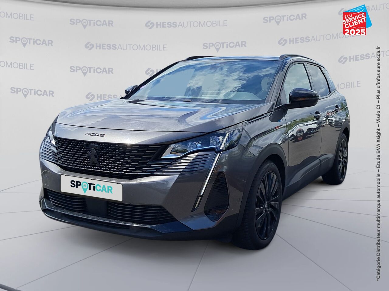 Véhicule d'occasion PEUGEOT 3008 HYBRID4 300CH GT PACK E-EAT8 chez Hyundai Epernay