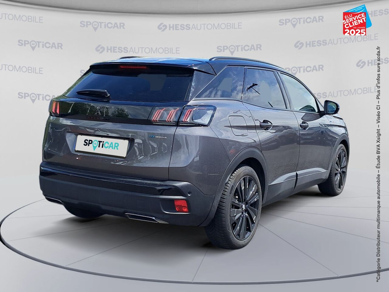 Véhicule d'occasion PEUGEOT 3008 HYBRID4 300CH GT PACK E-EAT8 chez Hyundai Epernay