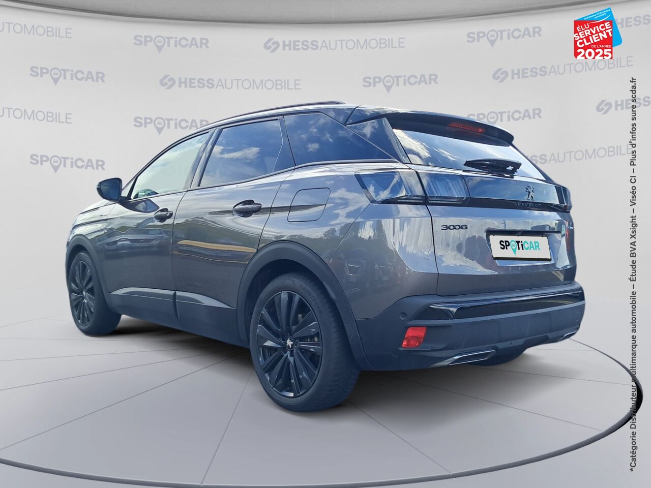 Véhicule d'occasion PEUGEOT 3008 HYBRID4 300CH GT PACK E-EAT8 chez Hyundai Epernay