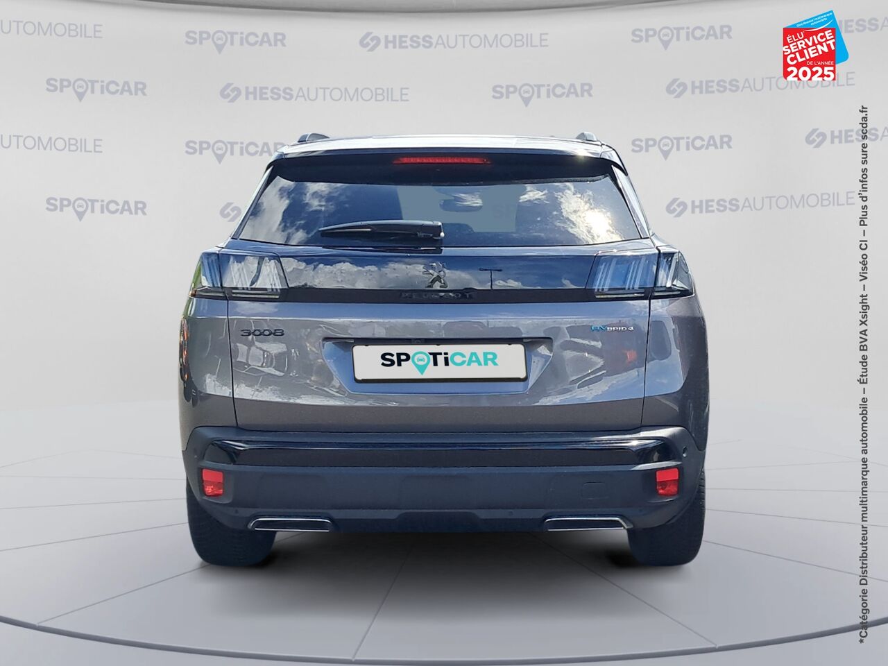 Véhicule d'occasion PEUGEOT 3008 HYBRID4 300CH GT PACK E-EAT8 chez Hyundai Epernay