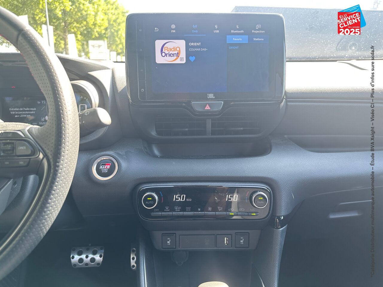Véhicule d'occasion TOYOTA YARIS 116H GR SPORT 5P MY22 chez Hyundai Epernay
