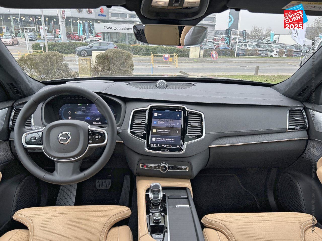 Véhicule d'occasion VOLVO XC90 T8 AWD 310 + 145CH ULTRA STYLE CHROME GEARTRONIC chez BMW Besançon