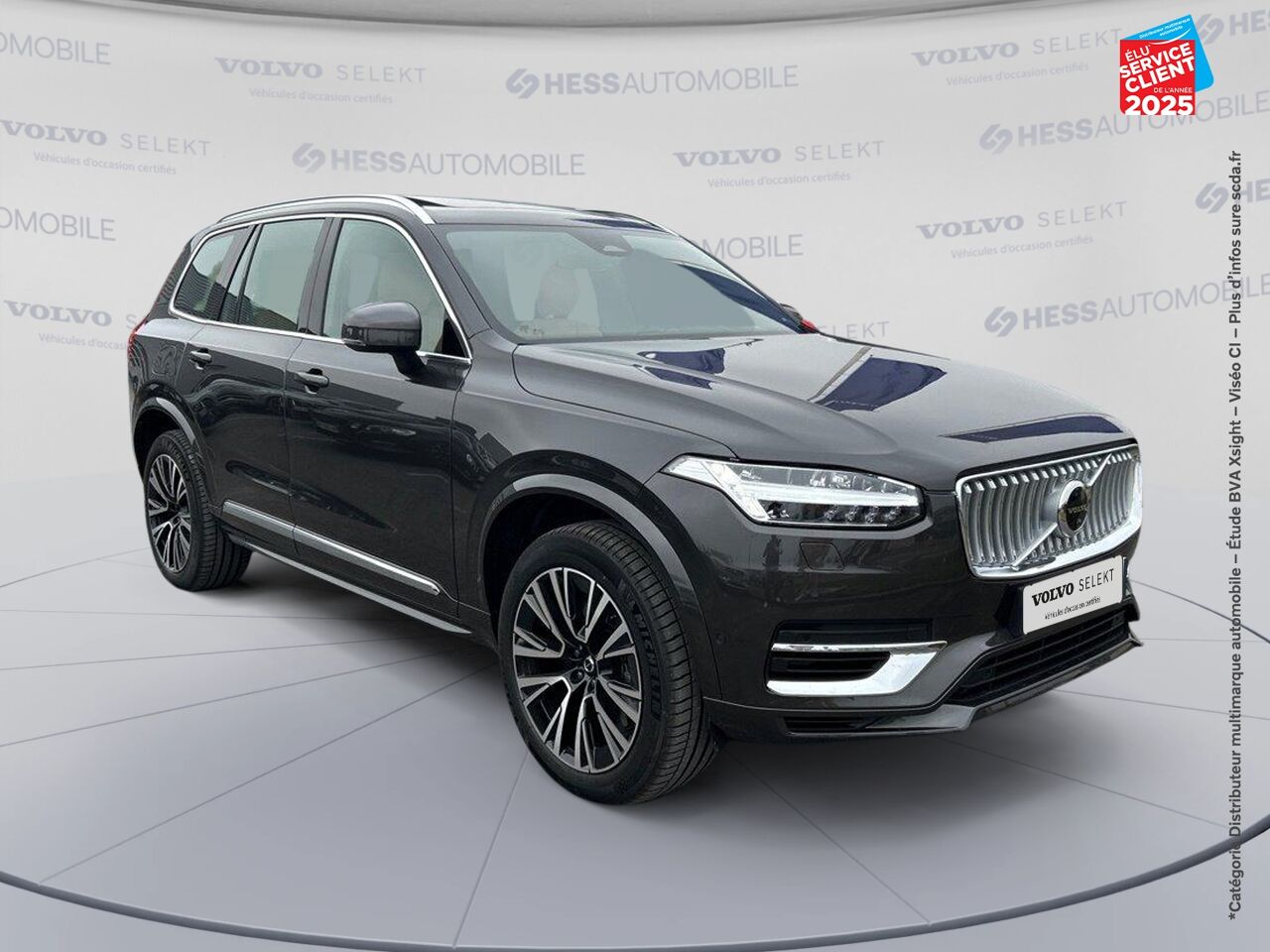 Véhicule d'occasion VOLVO XC90 T8 AWD 310 + 145CH ULTRA STYLE CHROME GEARTRONIC chez BMW Besançon
