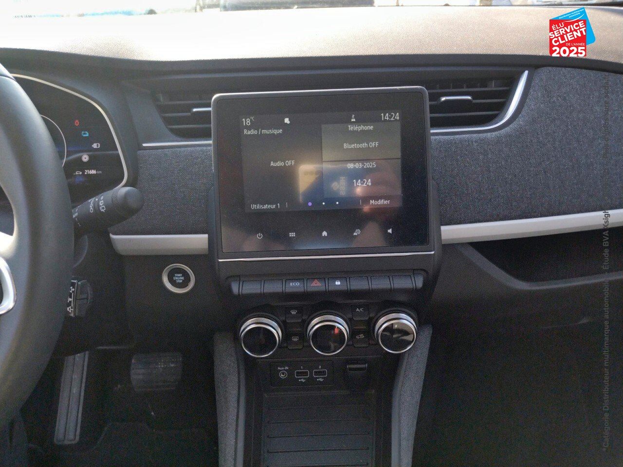 Véhicule d'occasion RENAULT ZOE E-TECH LIMITED CHARGE NORMALE R110 ACHAT INTEGRAL chez Toyota Thionville