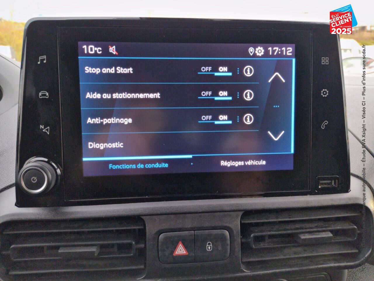 Véhicule d'occasion PEUGEOT PARTNER STANDARD 650KG BLUEHDI 100CH S/S PREMIUM chez Renault Colmar