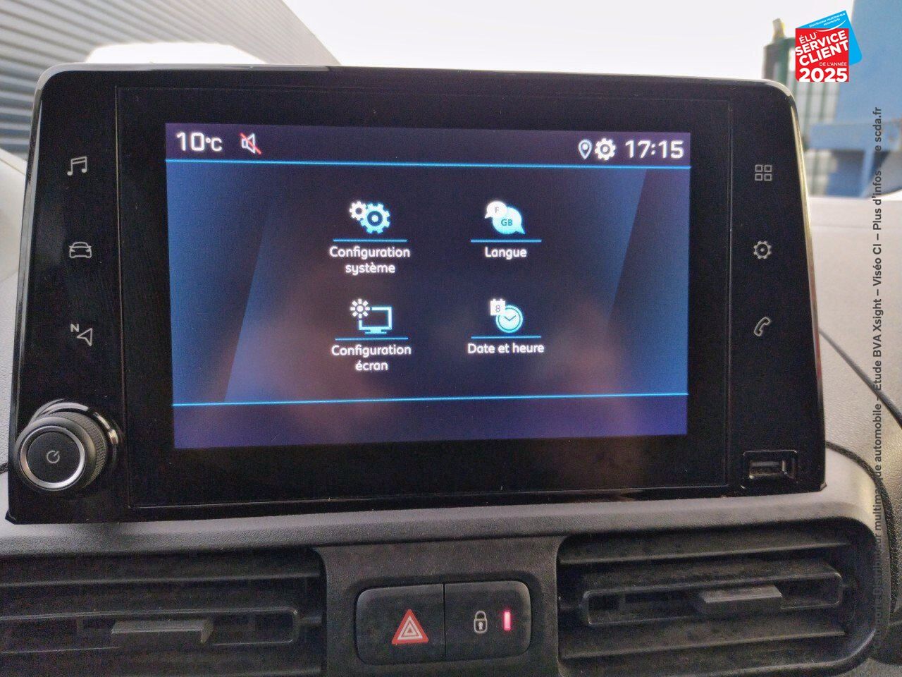 Véhicule d'occasion PEUGEOT PARTNER STANDARD 650KG BLUEHDI 100CH S/S PREMIUM chez Renault Colmar