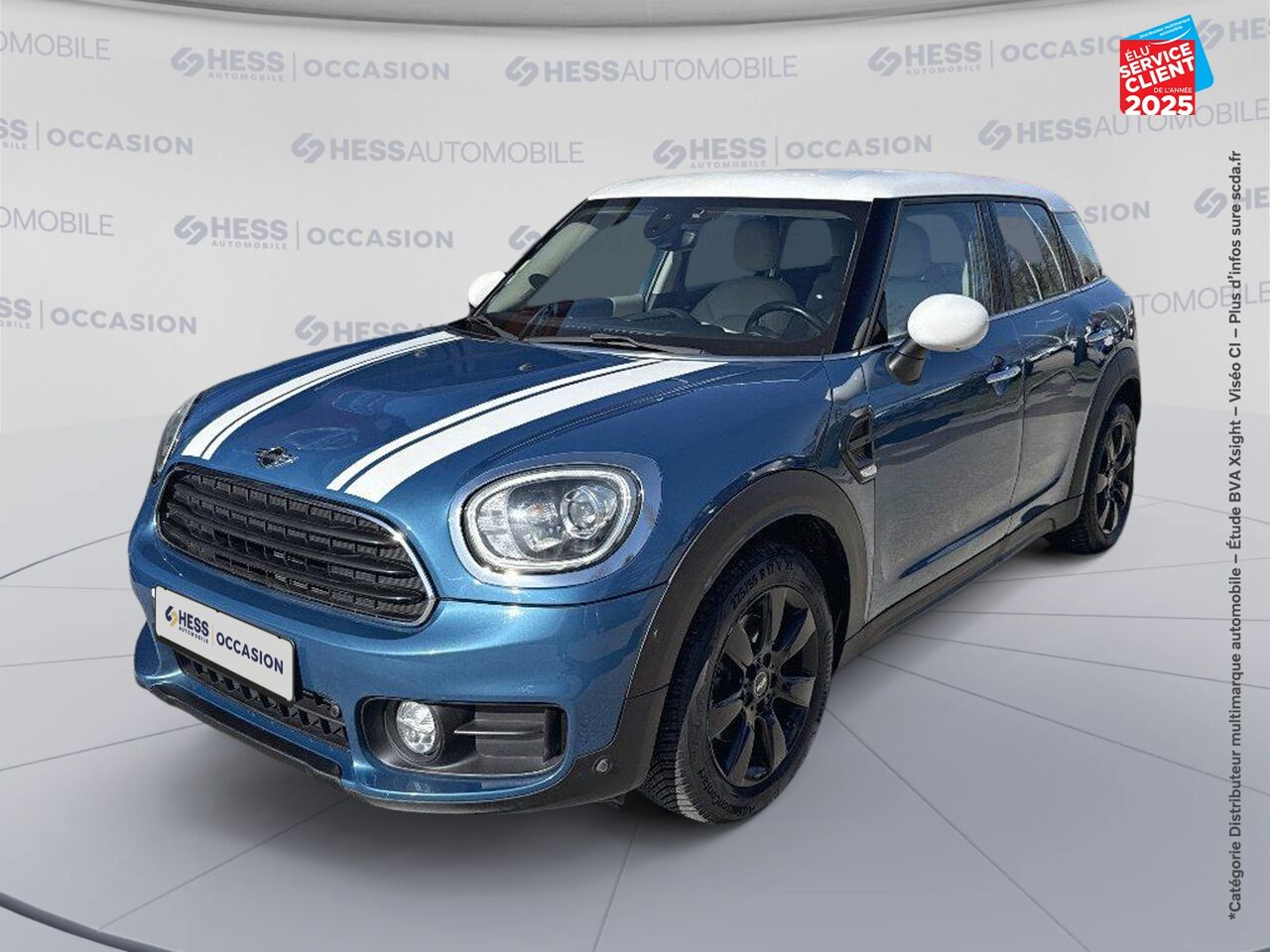 Véhicule d'occasion MINI COUNTRYMAN COOPER D 150CH BVA SIEGES CUIR GPS RADAR AV/AR chez MINI Colmar