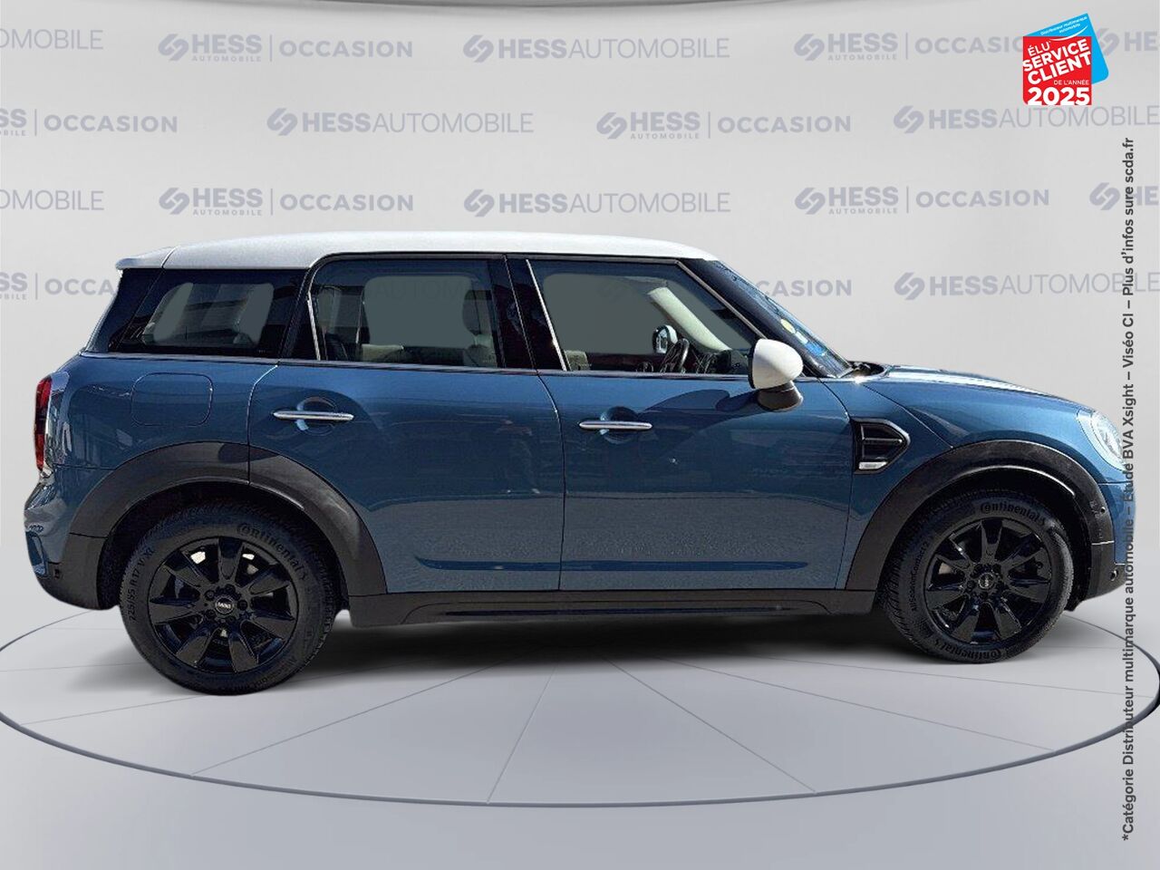 Véhicule d'occasion MINI COUNTRYMAN COOPER D 150CH BVA SIEGES CUIR GPS RADAR AV/AR chez MINI Colmar