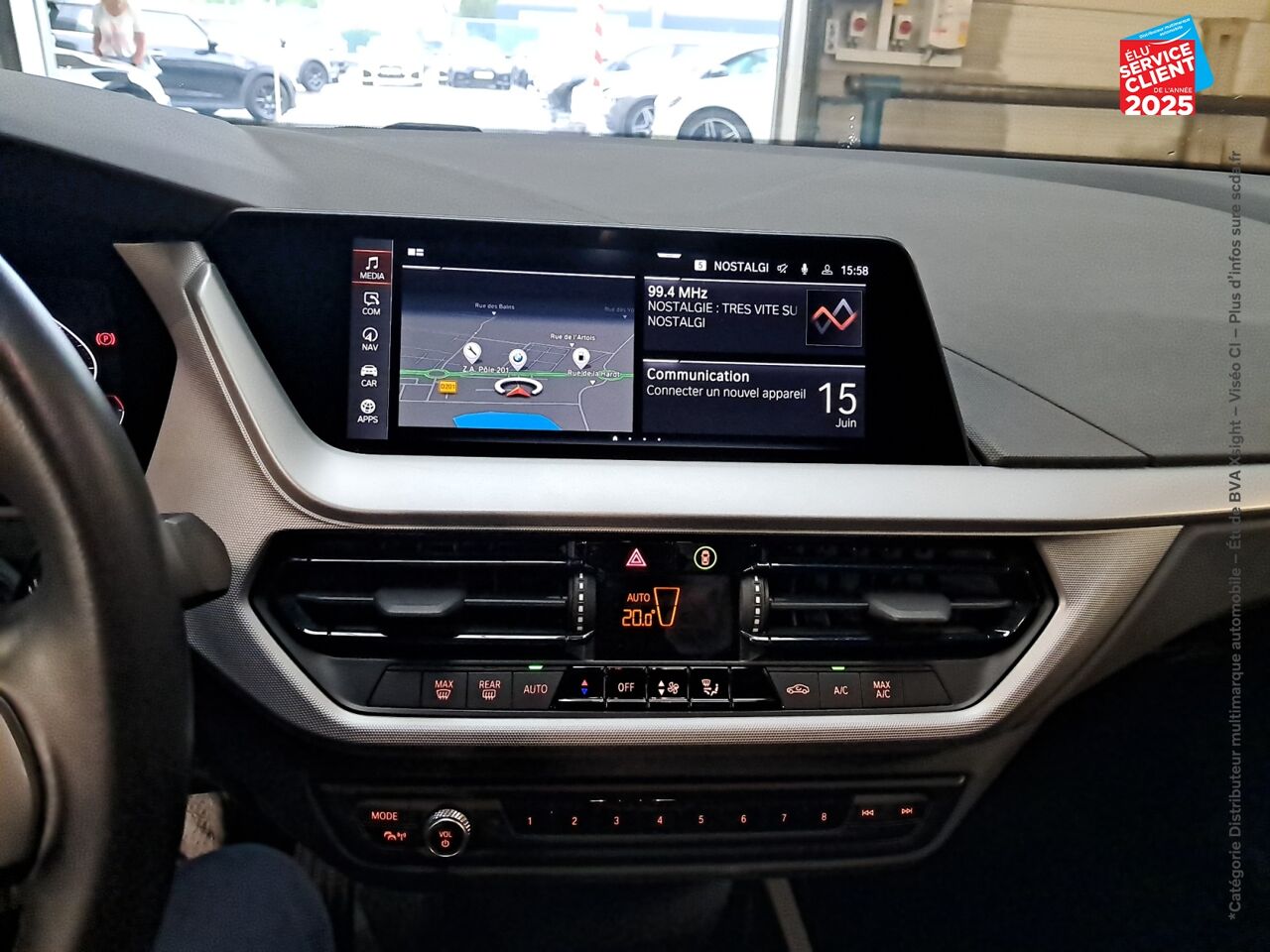 Véhicule d'occasion BMW SERIE 1 118D 150CH EDITION M DESIGN 8CV CAMERA GPS chez Volvo Epernay