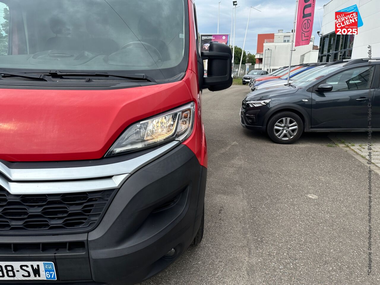 Véhicule d'occasion CITROEN JUMPER FG 30 L2H2 2.2 BLUEHDI 120 SS DRIVER chez Hyundai Epernay