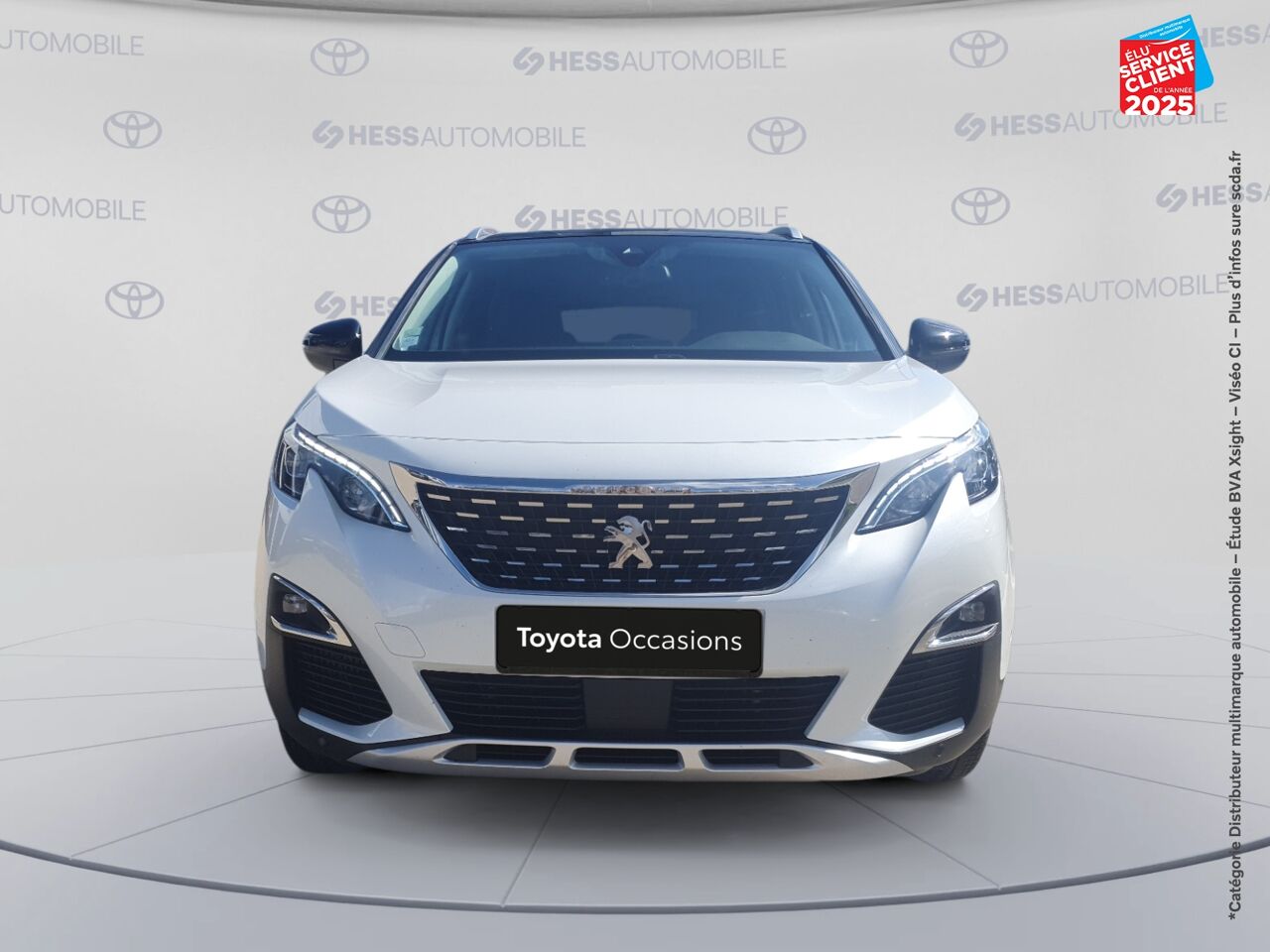 Véhicule d'occasion PEUGEOT 3008 1.2 PURETECH 130CH ALLURE S/S EAT6 CAMERA GPS chez Toyota Sarreguemines