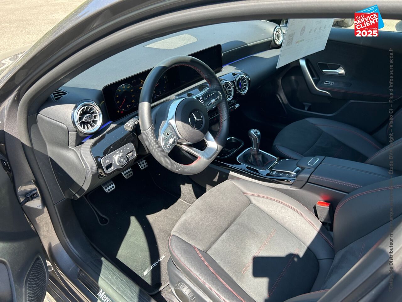Véhicule d'occasion MERCEDES-BENZ CLASSE A 180 136CH AMG LINE chez Toyota Sarreguemines
