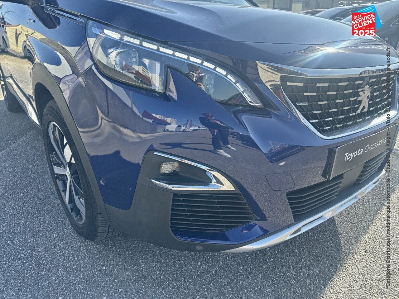 Véhicule d'occasion PEUGEOT 3008 1.2 PURETECH 130CH GT LINE SS EAT6 chez Toyota Sarreguemines