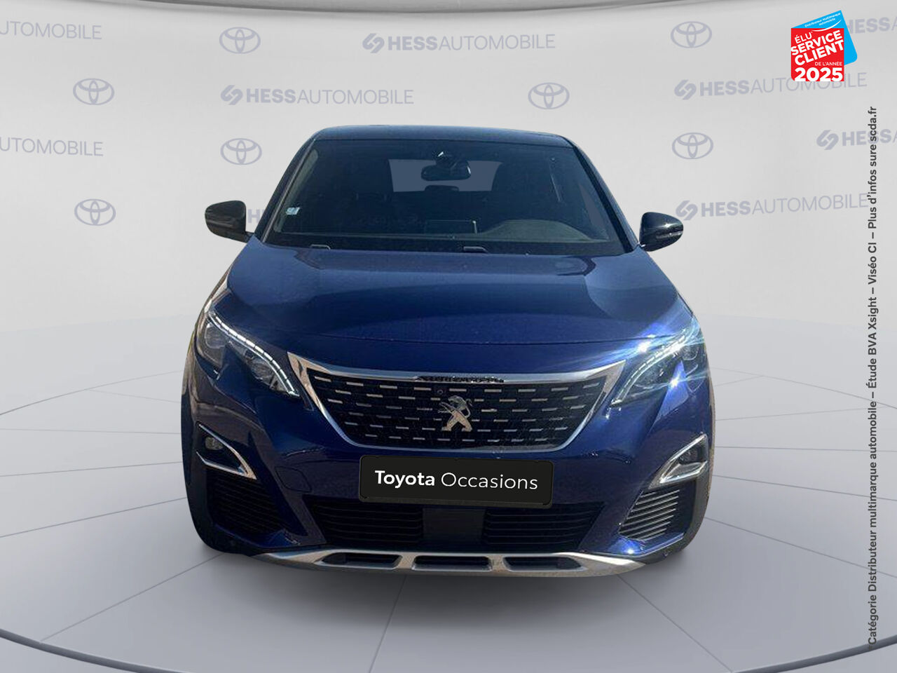 Véhicule d'occasion PEUGEOT 3008 1.2 PURETECH 130CH GT LINE SS EAT6 chez Toyota Sarreguemines