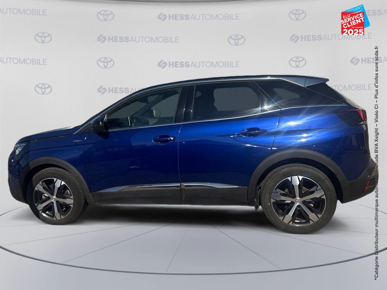 Véhicule d'occasion PEUGEOT 3008 1.2 PURETECH 130CH GT LINE SS EAT6 chez Toyota Sarreguemines