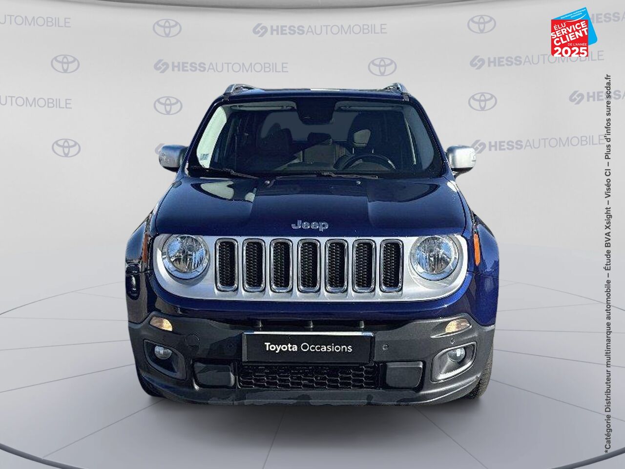Véhicule d'occasion JEEP RENEGADE 2.0 MULTIJET SS 140CH LIMITED 4X4 chez Dacia Strasbourg