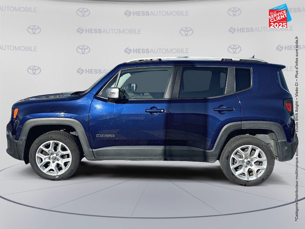Véhicule d'occasion JEEP RENEGADE 2.0 MULTIJET SS 140CH LIMITED 4X4 chez Dacia Strasbourg