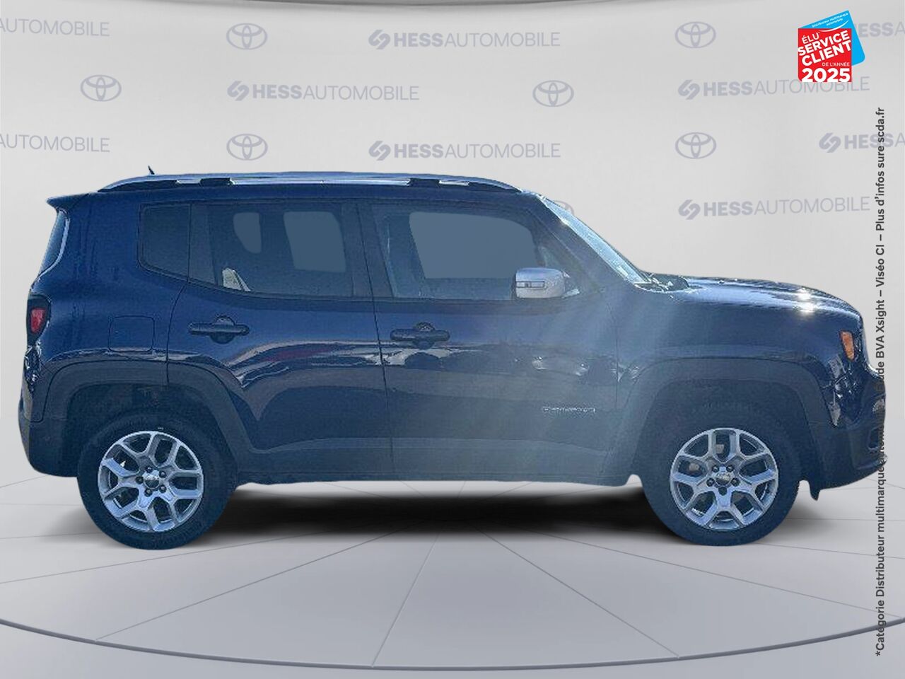 Véhicule d'occasion JEEP RENEGADE 2.0 MULTIJET SS 140CH LIMITED 4X4 chez Dacia Strasbourg
