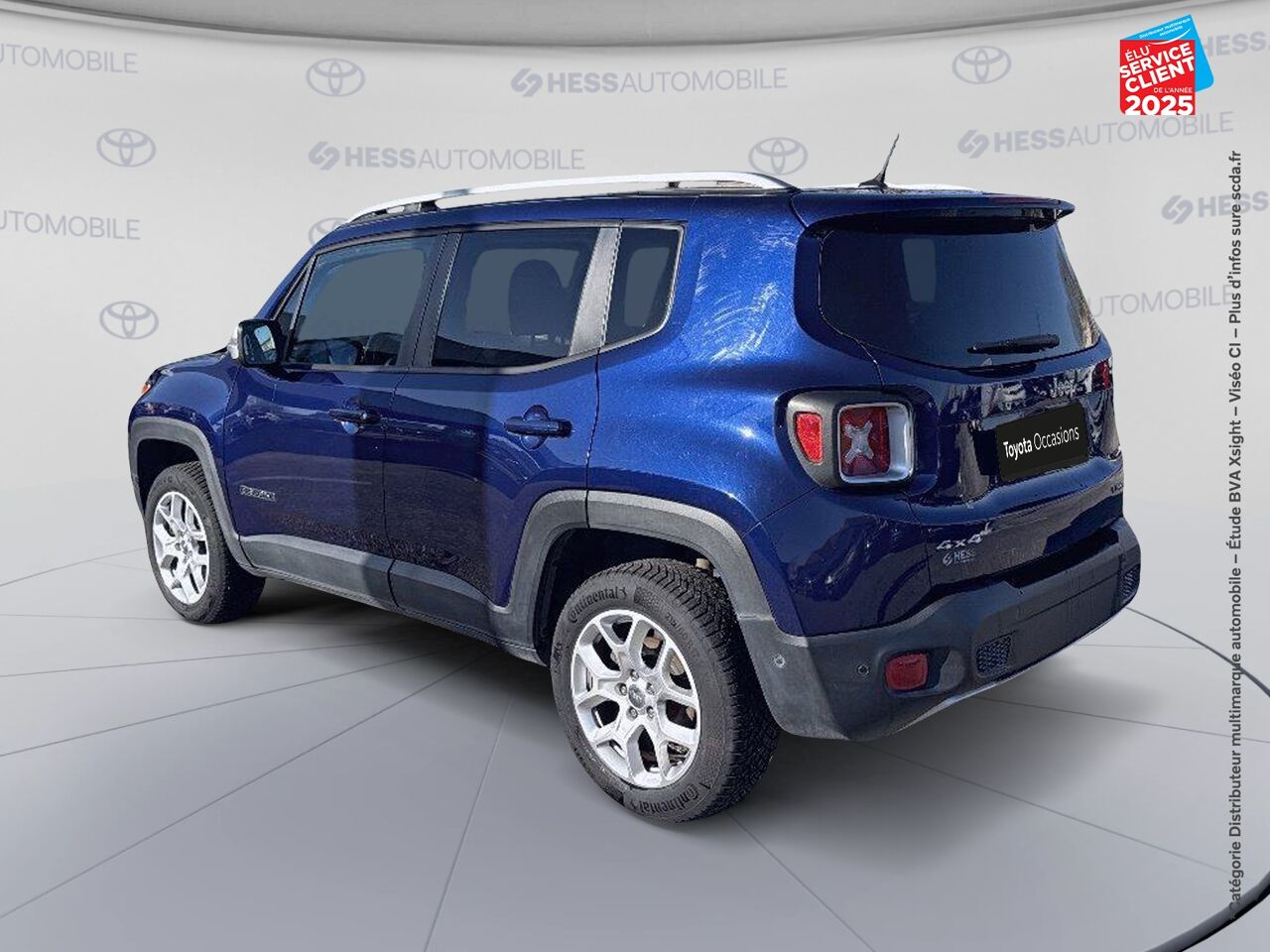 Véhicule d'occasion JEEP RENEGADE 2.0 MULTIJET SS 140CH LIMITED 4X4 chez Dacia Strasbourg