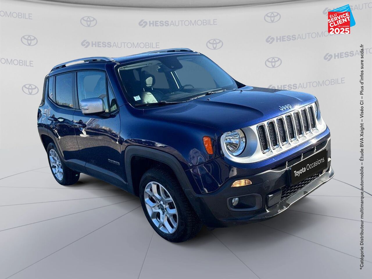 Véhicule d'occasion JEEP RENEGADE 2.0 MULTIJET SS 140CH LIMITED 4X4 chez Dacia Strasbourg