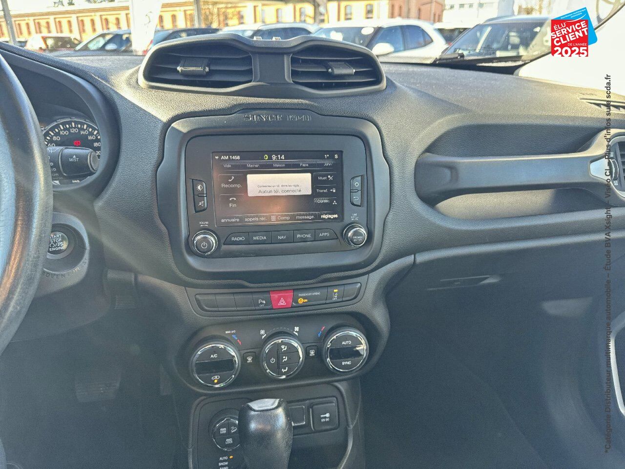 Véhicule d'occasion JEEP RENEGADE 2.0 MULTIJET SS 140CH LIMITED 4X4 chez Dacia Strasbourg