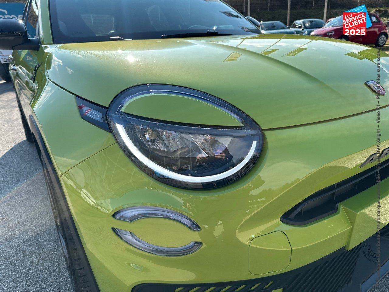 Véhicule d'occasion ABARTH 600 E 240CH 54KWH TURISMO chez Fiat Strasbourg