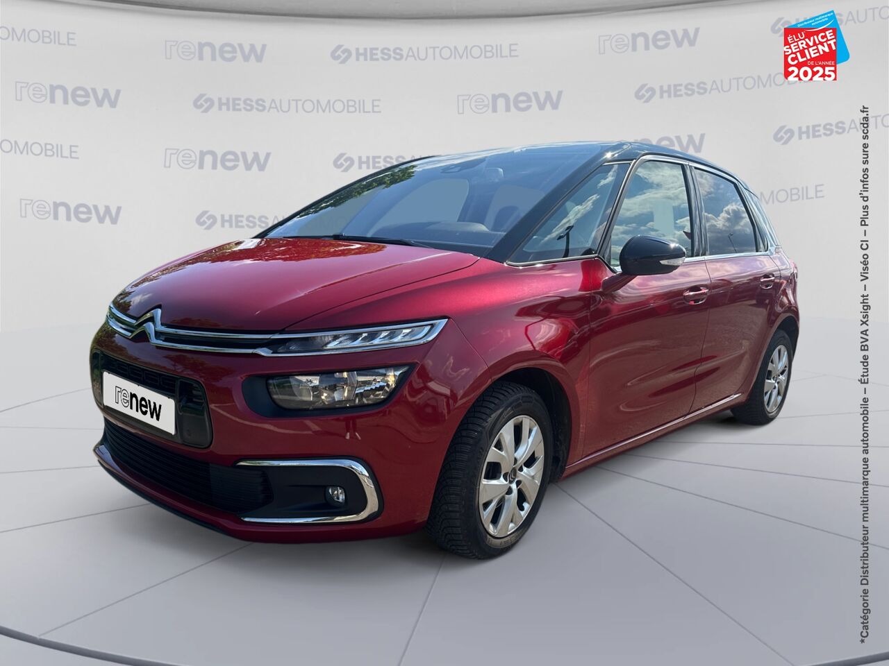 Véhicule d'occasion CITROEN C4 SPACETOURER PURETECH 130CH SS FEEL EAT8 E6.D 6CV chez Nissan Haguenau