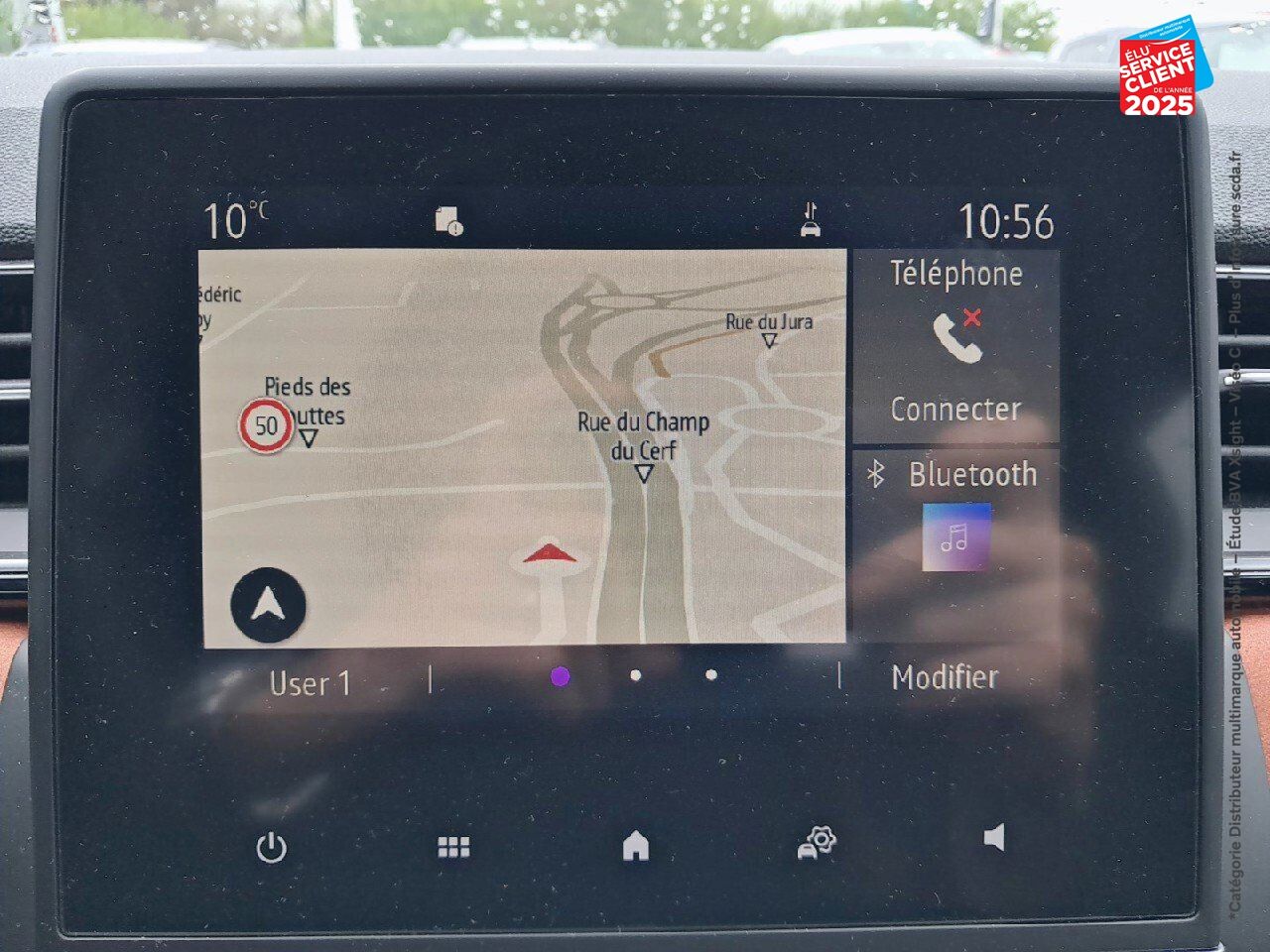 Véhicule d'occasion RENAULT CAPTUR 1.3 TCE 130CH FAP INTENS PACK CITY GPS CAMERA chez Opel Bar le Duc