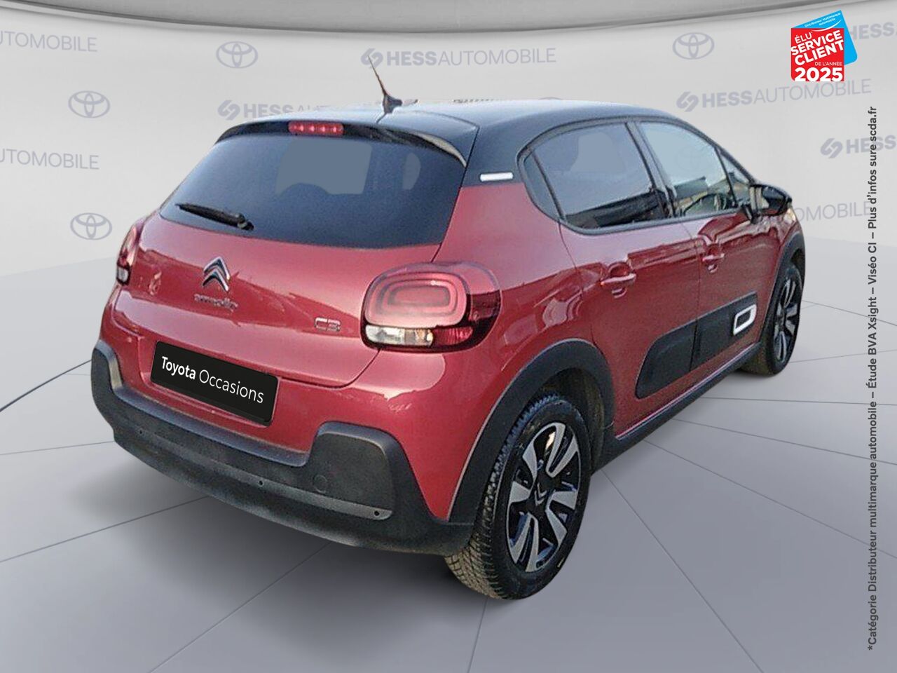 Véhicule d'occasion CITROEN C3 1.2 PURETECH 110CH SS SHINE EAT6 chez Renault Colmar