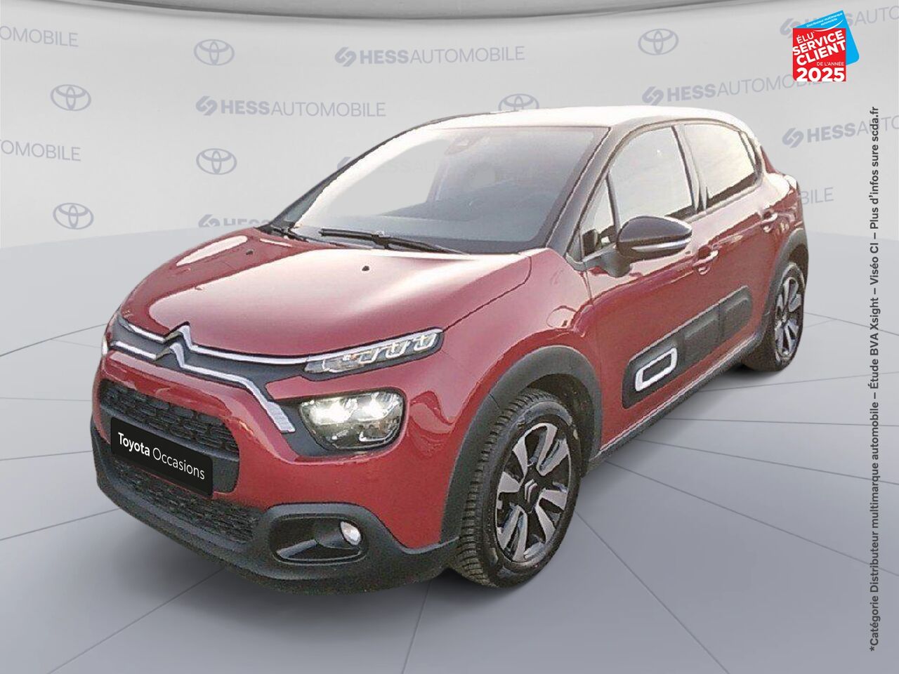 Véhicule d'occasion CITROEN C3 1.2 PURETECH 110CH SS SHINE EAT6 chez Renault Colmar