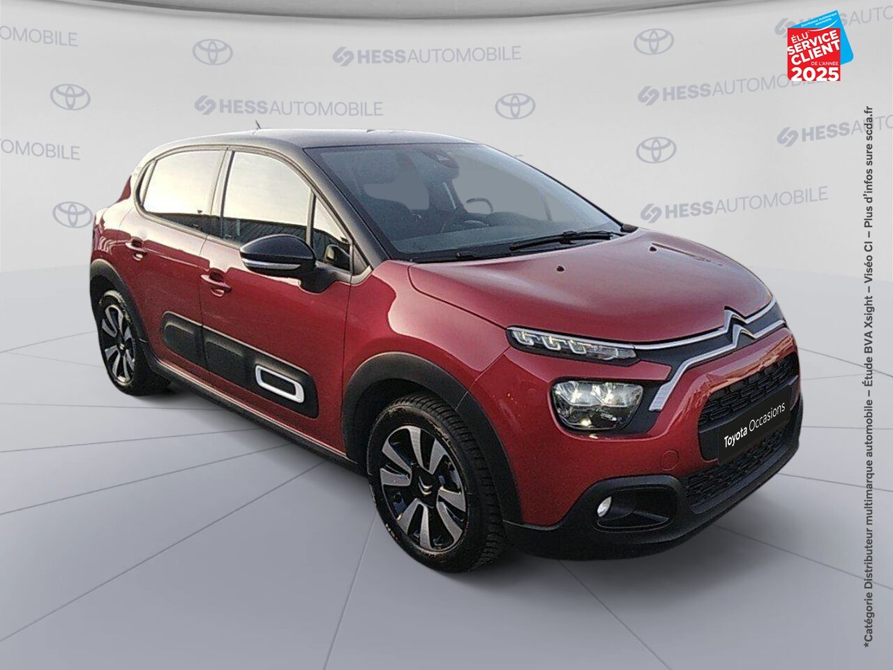 Véhicule d'occasion CITROEN C3 1.2 PURETECH 110CH SS SHINE EAT6 chez Renault Colmar