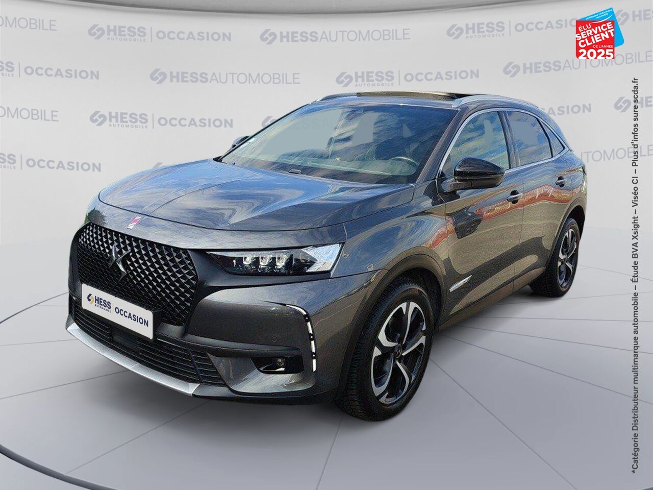Véhicule d'occasion DS DS 7 CROSSBACK PURETECH 225CH PERFORMANCE LINE + AUTOMATIQUE chez Hyundai Epernay
