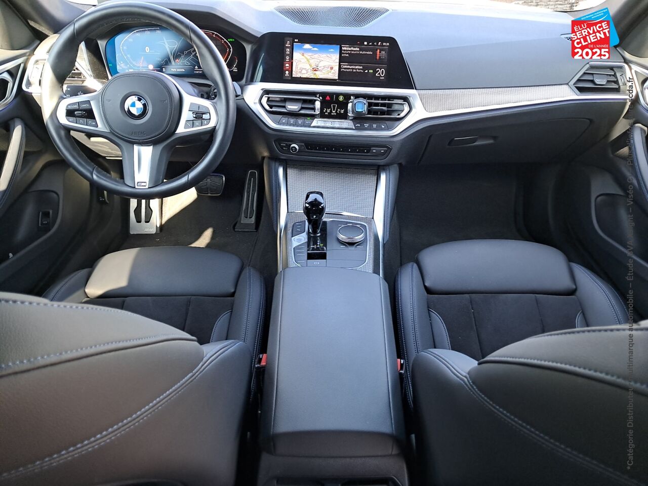 Véhicule d'occasion BMW SERIE 4 GRAN COUPE 420DA XDRIVE 190CH M SPORT chez Renault Colmar