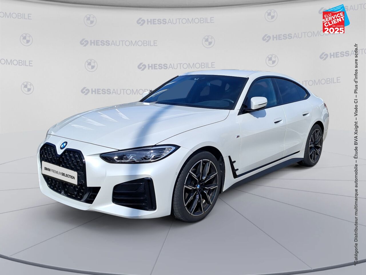 Véhicule d'occasion BMW SERIE 4 GRAN COUPE 420DA XDRIVE 190CH M SPORT chez Renault Colmar