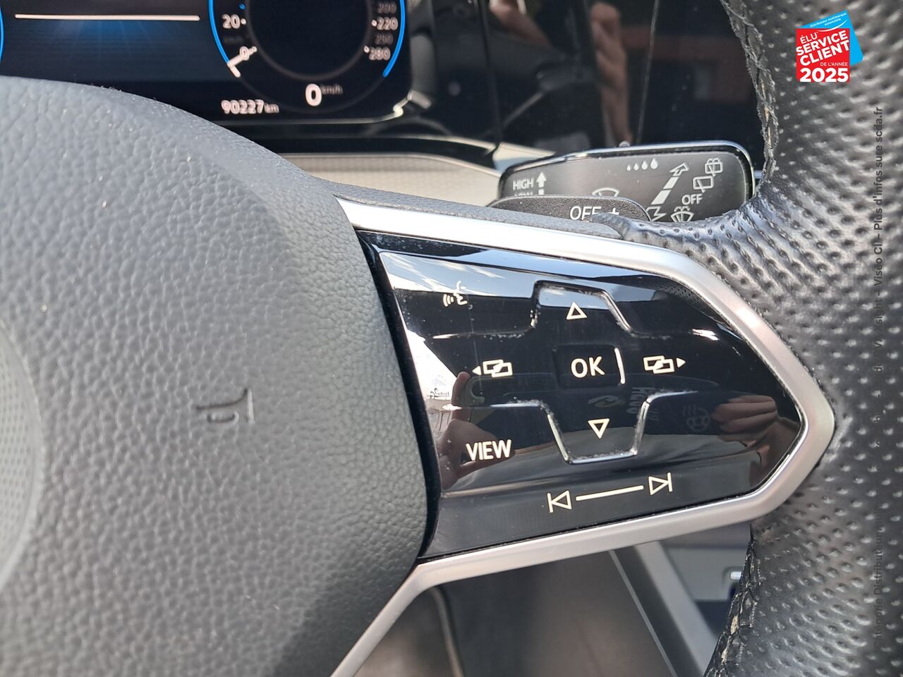 Véhicule d'occasion VOLKSWAGEN GOLF 2.0 TDI SCR 200CH GTD DSG7 chez Hyundai Epernay