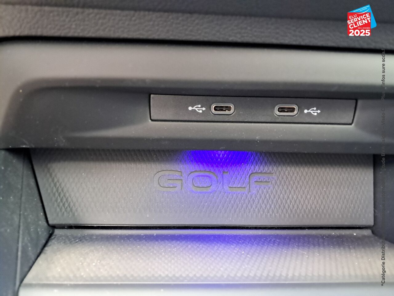 Véhicule d'occasion VOLKSWAGEN GOLF 2.0 TDI SCR 200CH GTD DSG7 chez Hyundai Epernay