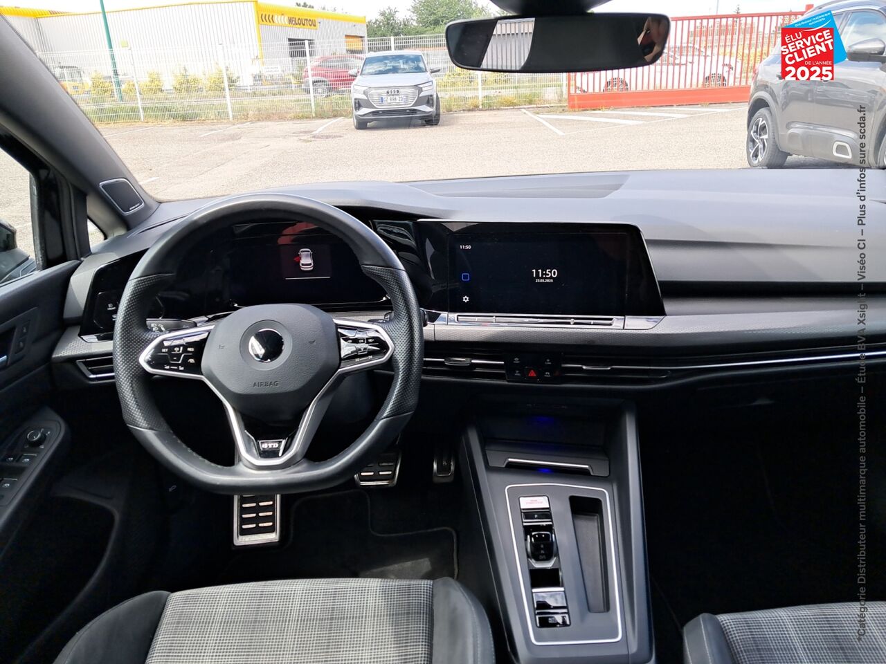 Véhicule d'occasion VOLKSWAGEN GOLF 2.0 TDI SCR 200CH GTD DSG7 chez Hyundai Epernay