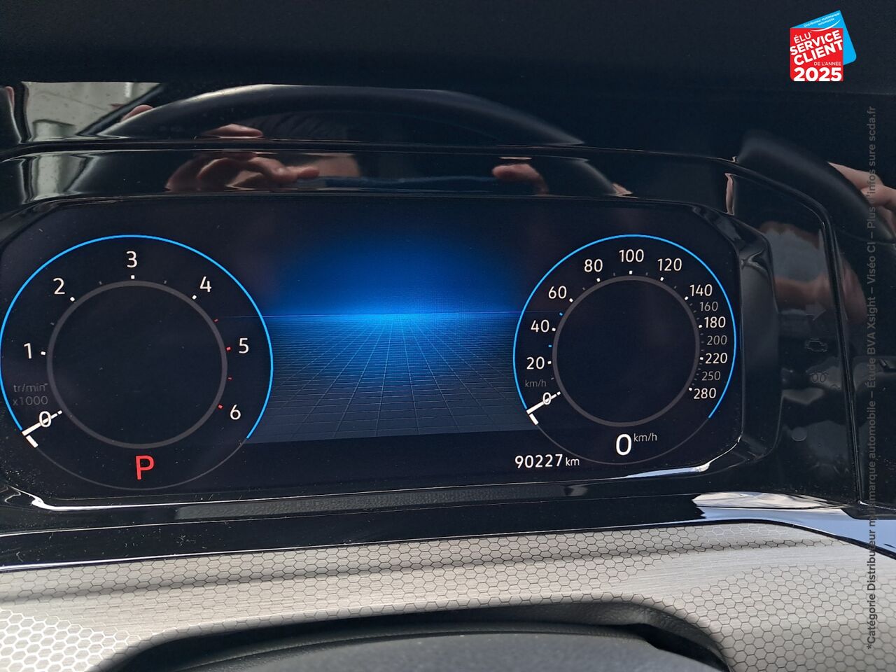 Véhicule d'occasion VOLKSWAGEN GOLF 2.0 TDI SCR 200CH GTD DSG7 chez Hyundai Epernay