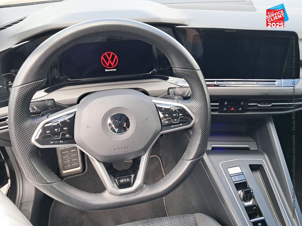 Véhicule d'occasion VOLKSWAGEN GOLF 2.0 TDI SCR 200CH GTD DSG7 chez Hyundai Epernay