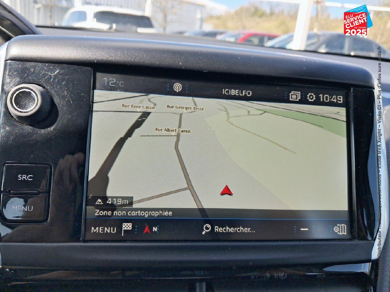 Véhicule d'occasion PEUGEOT 208 1.2 PURETECH 82CH ALLURE 5P GPS chez Hyundai Chalons