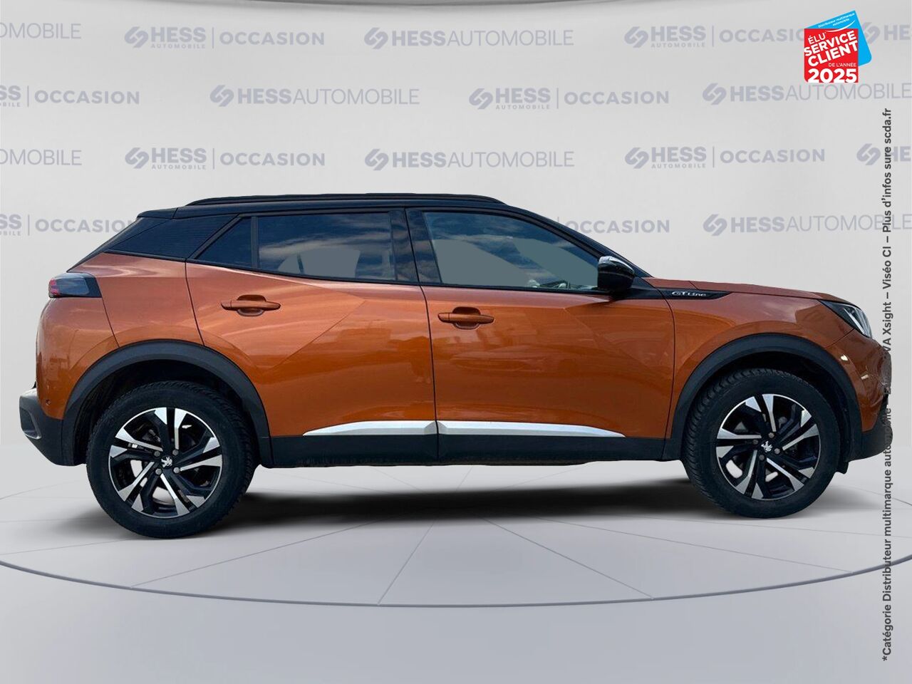 Véhicule d'occasion PEUGEOT 2008 1.2 PURETECH 130CH SS GT LINE 7CV chez Toyota Sarreguemines